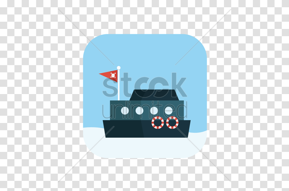 Icon Of A Pirate Vessel Vector Image, Electronics, First Aid, Router, Hardware Transparent Png