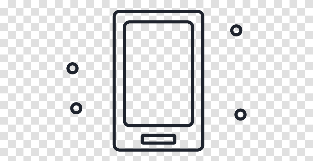 Icon Of Phone Circle, Mobile Phone, Electronics, Cell Phone Transparent Png