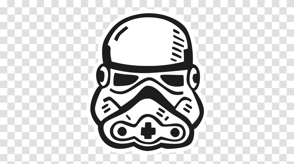 Icon Of Space Hand Drawn Black Sticker Star Wars Icons, Stencil, Doodle, Drawing, Art Transparent Png