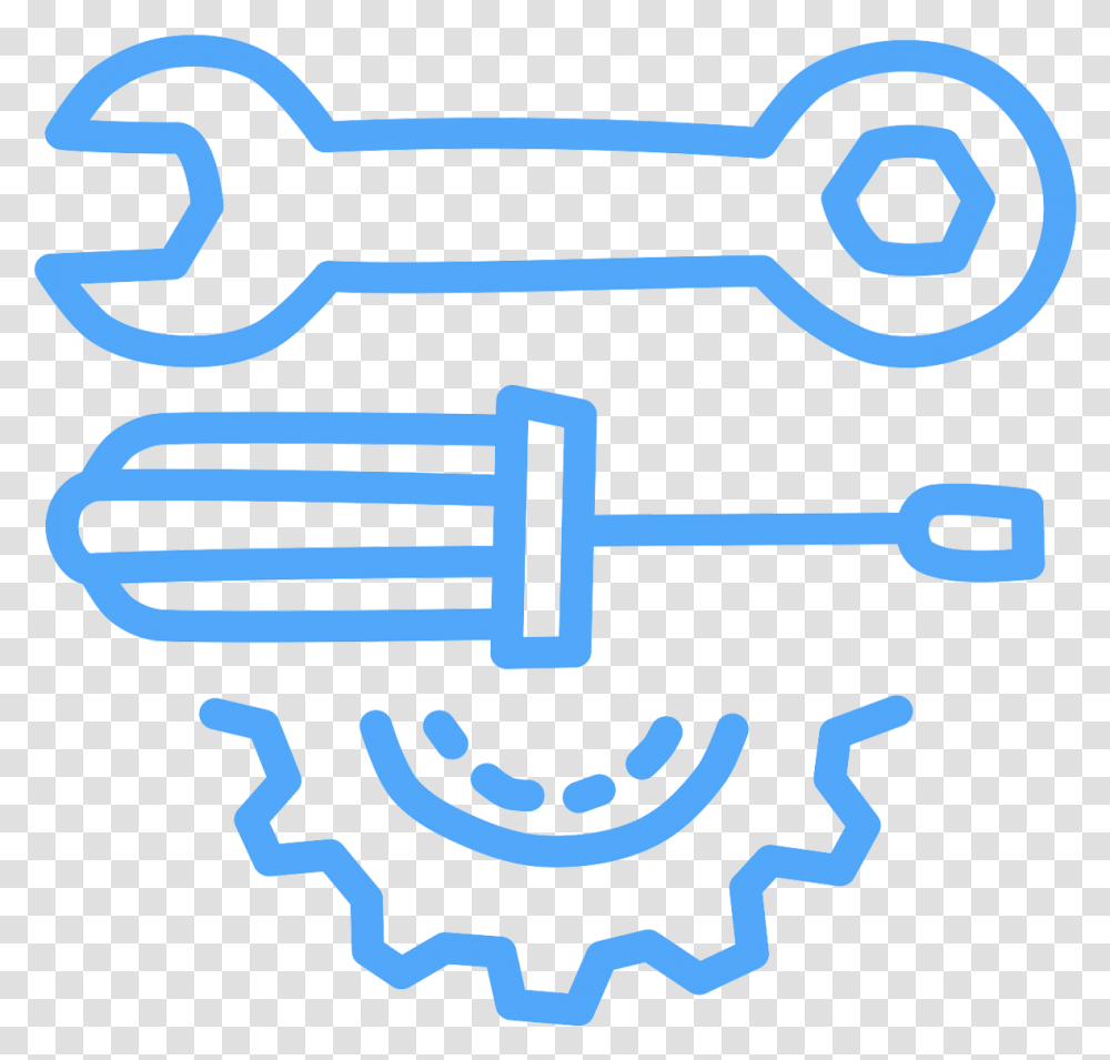 Icon Of Tools Diploma Engineer, Key, Stencil, Wrench Transparent Png