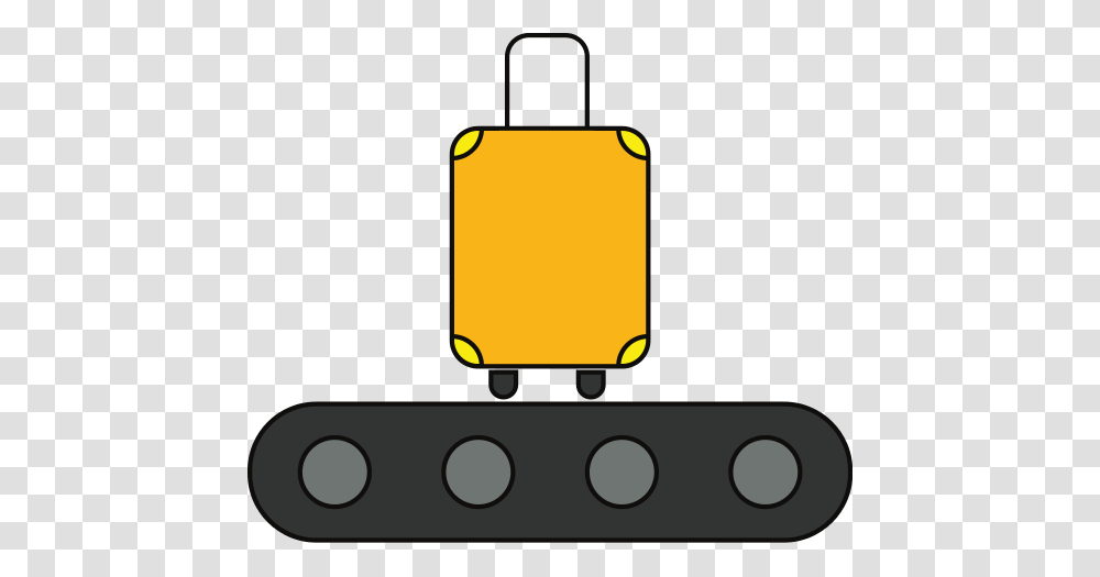 Icon Of Trolley Bag On Conveyor Belt, Light, Traffic Light Transparent Png