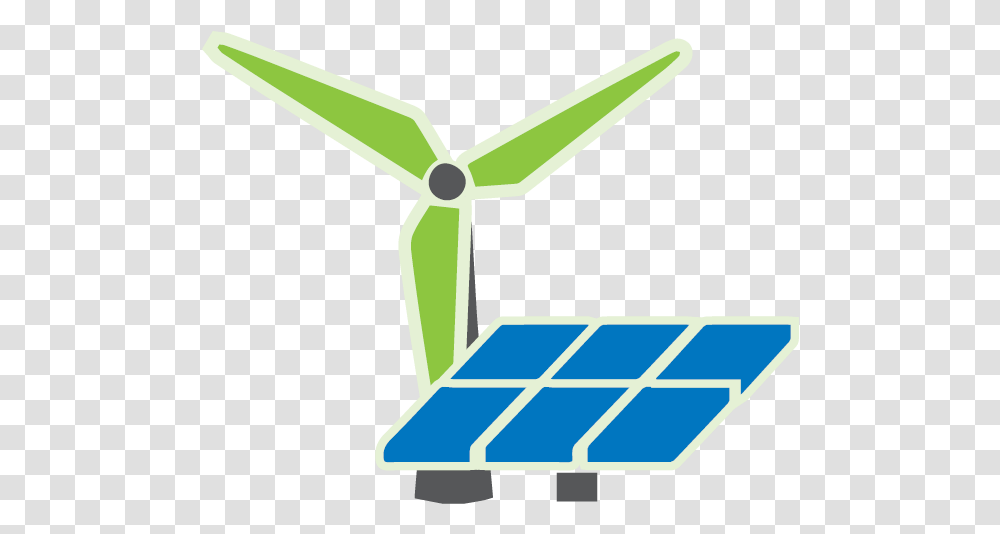 Icon Of Windmill And Solar Panel, Machine, Scissors, Blade, Weapon Transparent Png