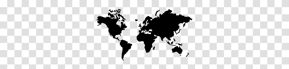 Icon Of World Map, Gray, World Of Warcraft Transparent Png