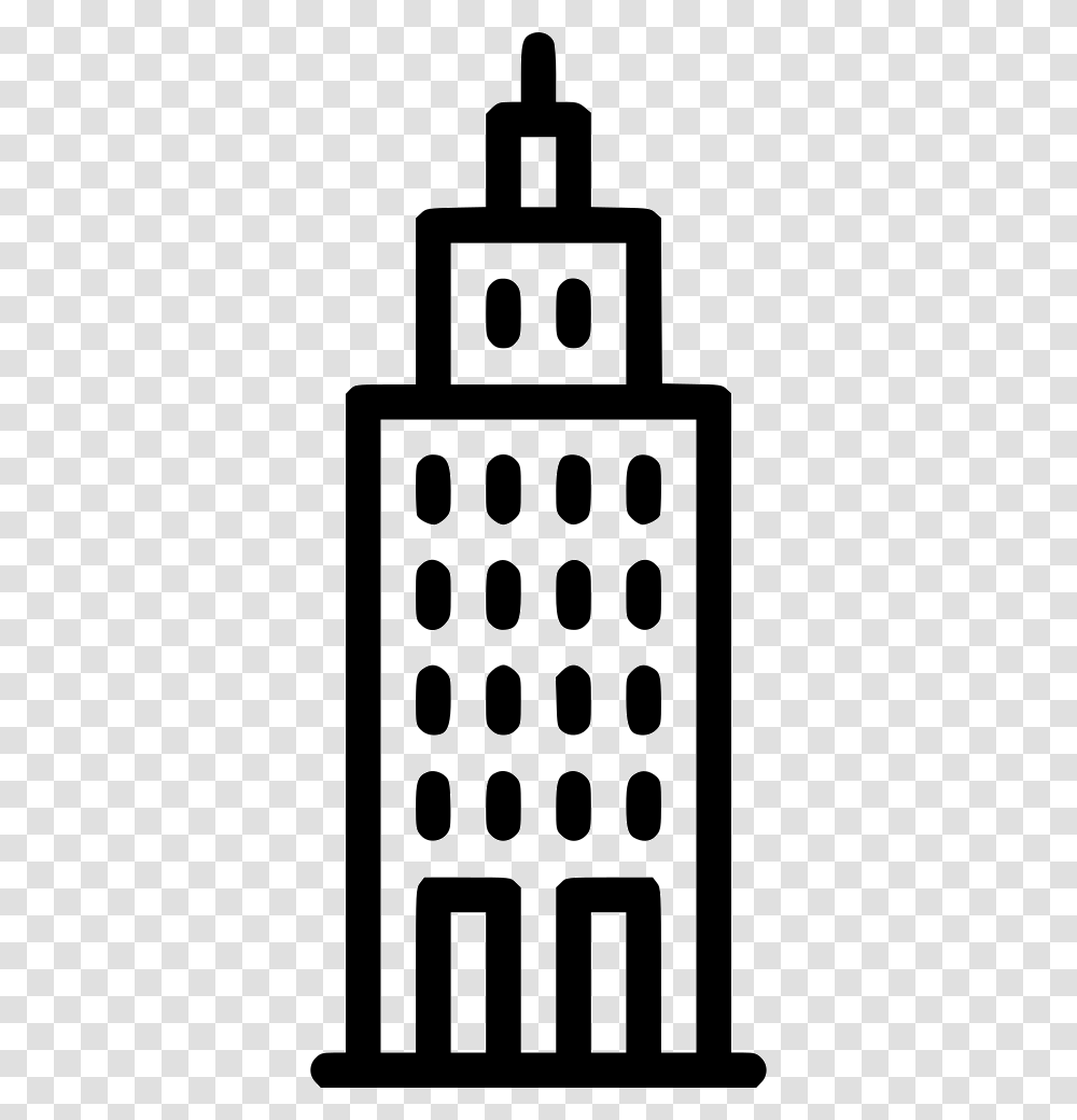 Icon Office House Office Tower Icon, Adapter, Stencil, Electronics Transparent Png