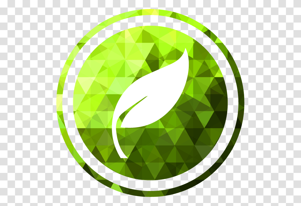 Icon Organic 01 Circle, Green, Recycling Symbol, Logo, Trademark Transparent Png