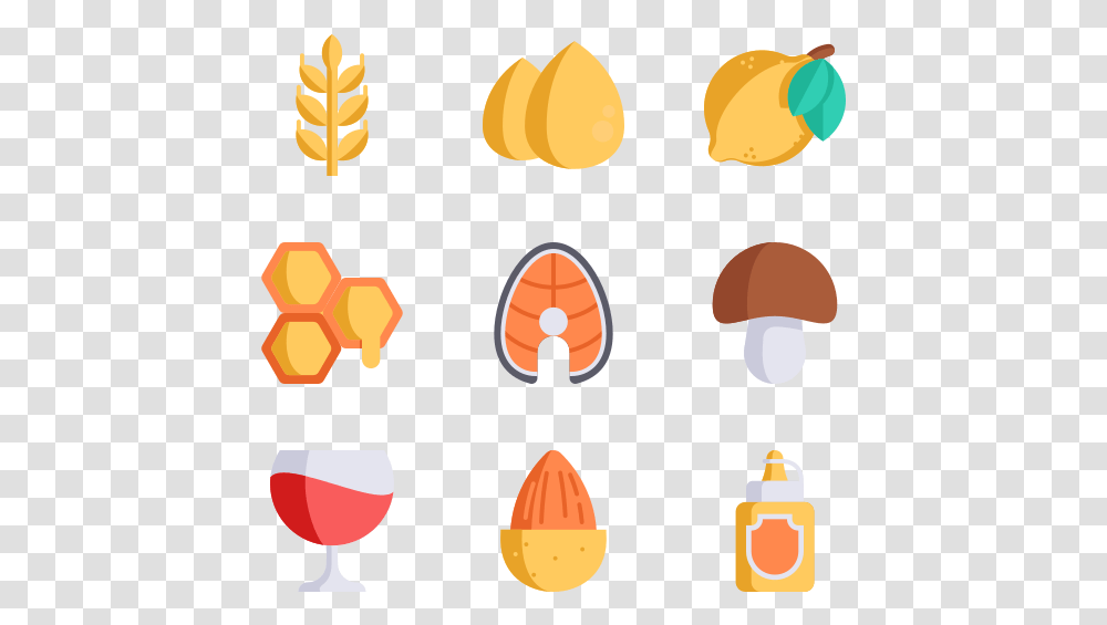 Icon Packs Vector Allergies, Plant, Food Transparent Png