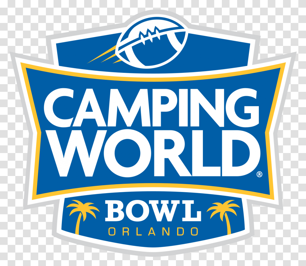 Icon Park Hosts Bowl Game Spirit Nights On The Go In Mco Camping World Bowl Logo 2019, Label, Text, Word, Symbol Transparent Png