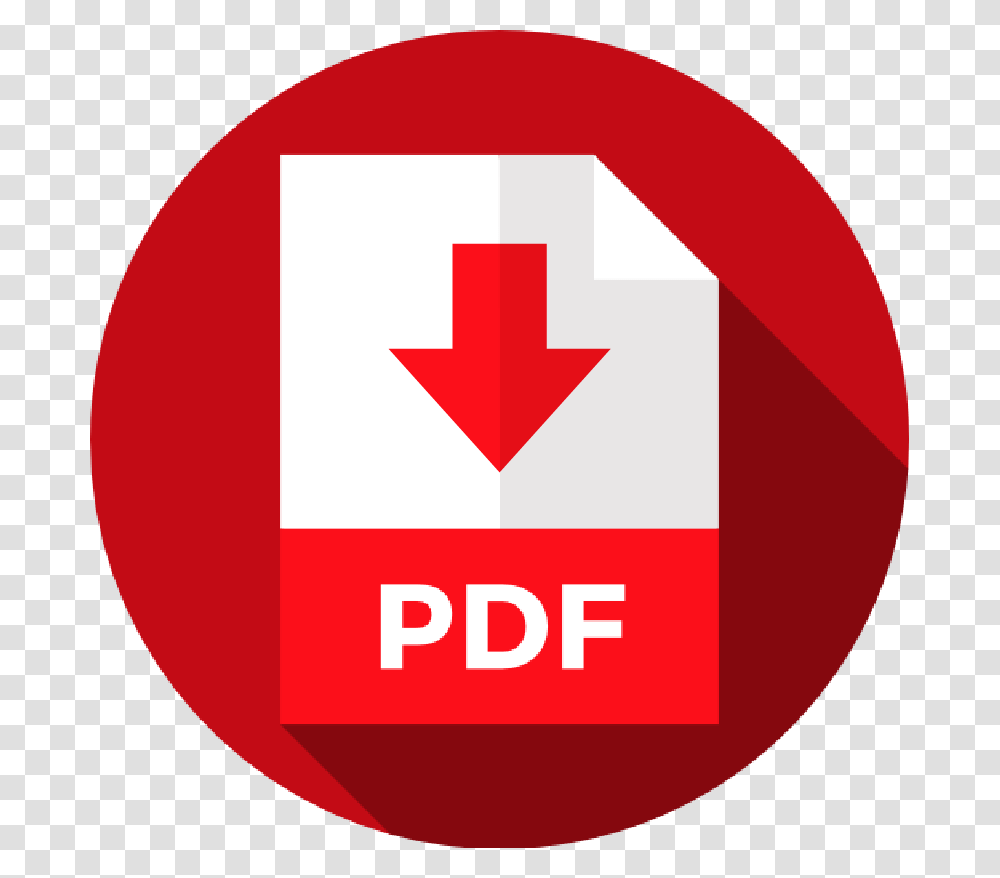 Icon Pdf Circle, First Aid, Logo, Trademark Transparent Png