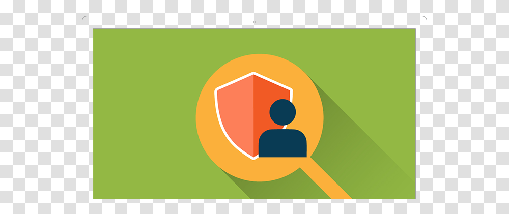 Icon Permission Analysis In Front Of A Green Background Circle, Security, Electronics, Computer, Building Transparent Png