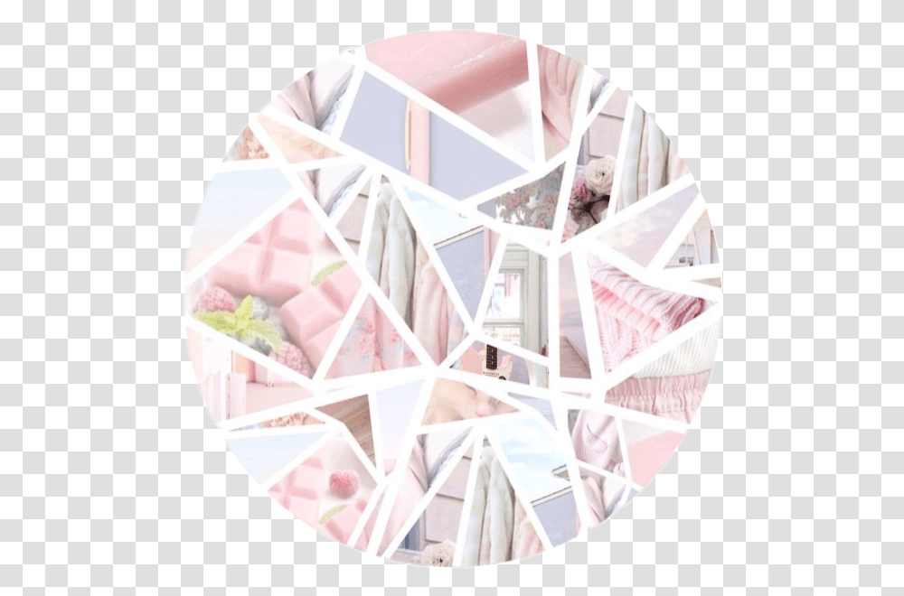 Icon Pink Asthetic Collage The Is Sticker By Shayne Pattern, Poster, Advertisement, Crib, Furniture Transparent Png