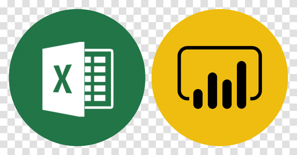 Icon Power Bi Logo, Label, Sticker Transparent Png