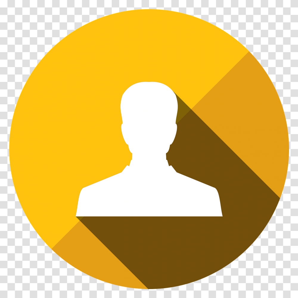 Icon Profile Bio Person Symbol, Gold, Sunlight, Outdoors, Hand Transparent Png