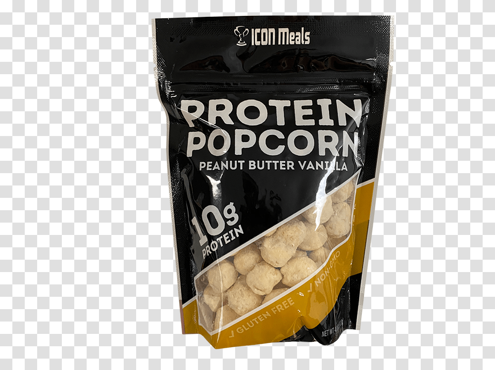 Icon Protein Popcorn Macadamia, Plant, Food, Advertisement, Poster Transparent Png