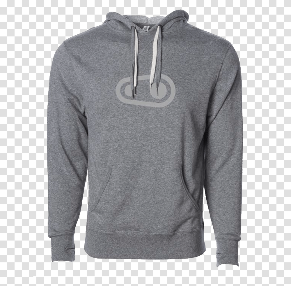 Icon Pullover Hoodie Graphite Long Sleeve, Clothing, Apparel, Sweatshirt, Sweater Transparent Png