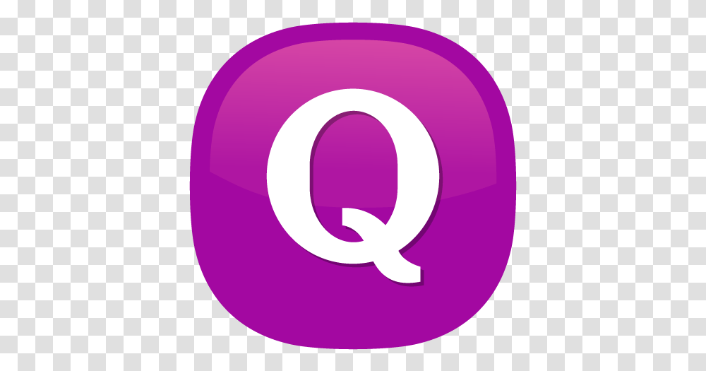 Icon Purple Icons Quora, Text, Logo, Symbol, Trademark Transparent Png