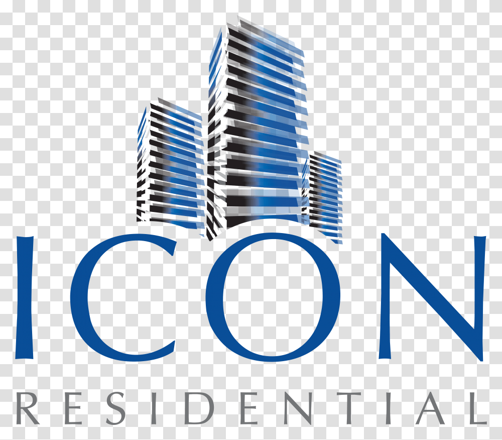 Icon Residential Logo, Architecture, Building, City, Urban Transparent Png