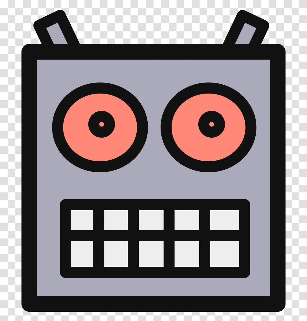 Icon Robot Size Robot Icon Svg, Electronics, Number Transparent Png