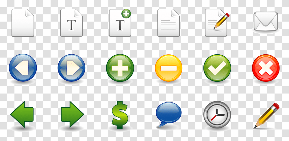Icon Set 1 Clip Arts Edit Save Delete Icon, Number, Sphere Transparent Png