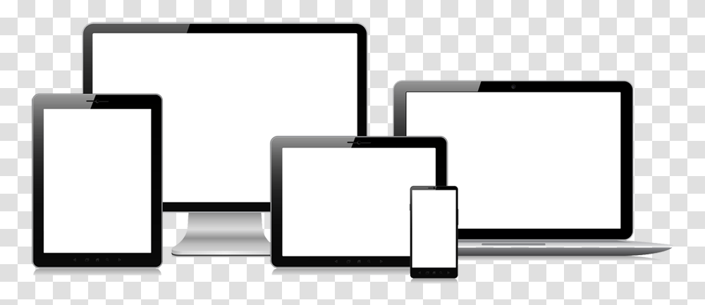Icon Sets In 14 Design Styles Iconbunny Pc Tablet Phone, Computer, Electronics, Tablet Computer, Monitor Transparent Png