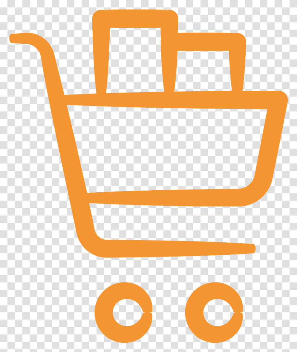 Icon Shopping Cart Working Toward Common Good, Bag Transparent Png
