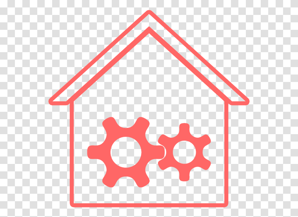Icon Smart Home Home Technology Control Taxes Smart Home Icon, Triangle, Sign Transparent Png
