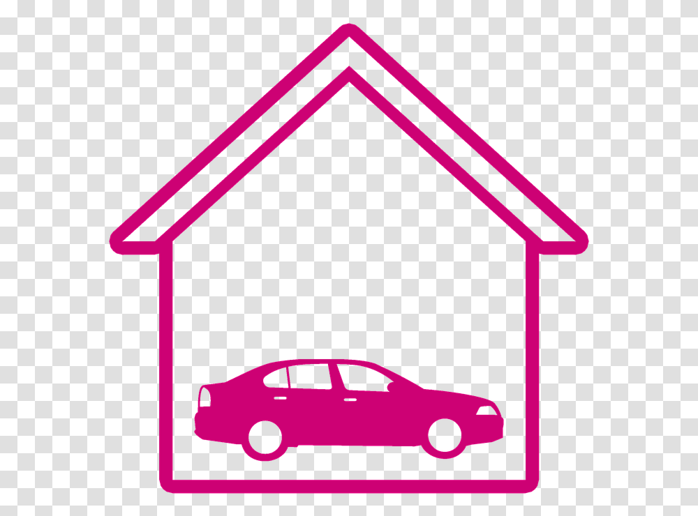 Icon Smart Home House Circle Check Car, Triangle, Vehicle, Transportation, Automobile Transparent Png