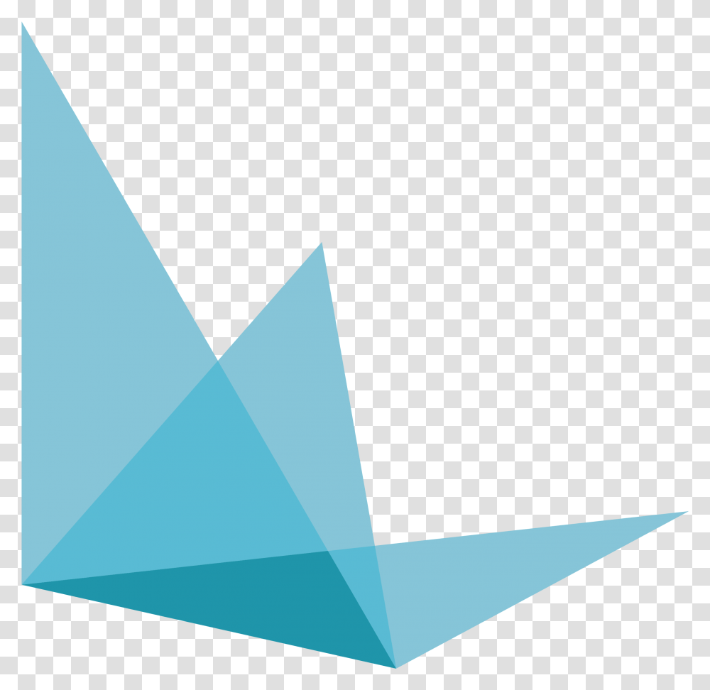 Icon Story Desktop Vertical, Triangle, Art, Paper, Origami Transparent Png