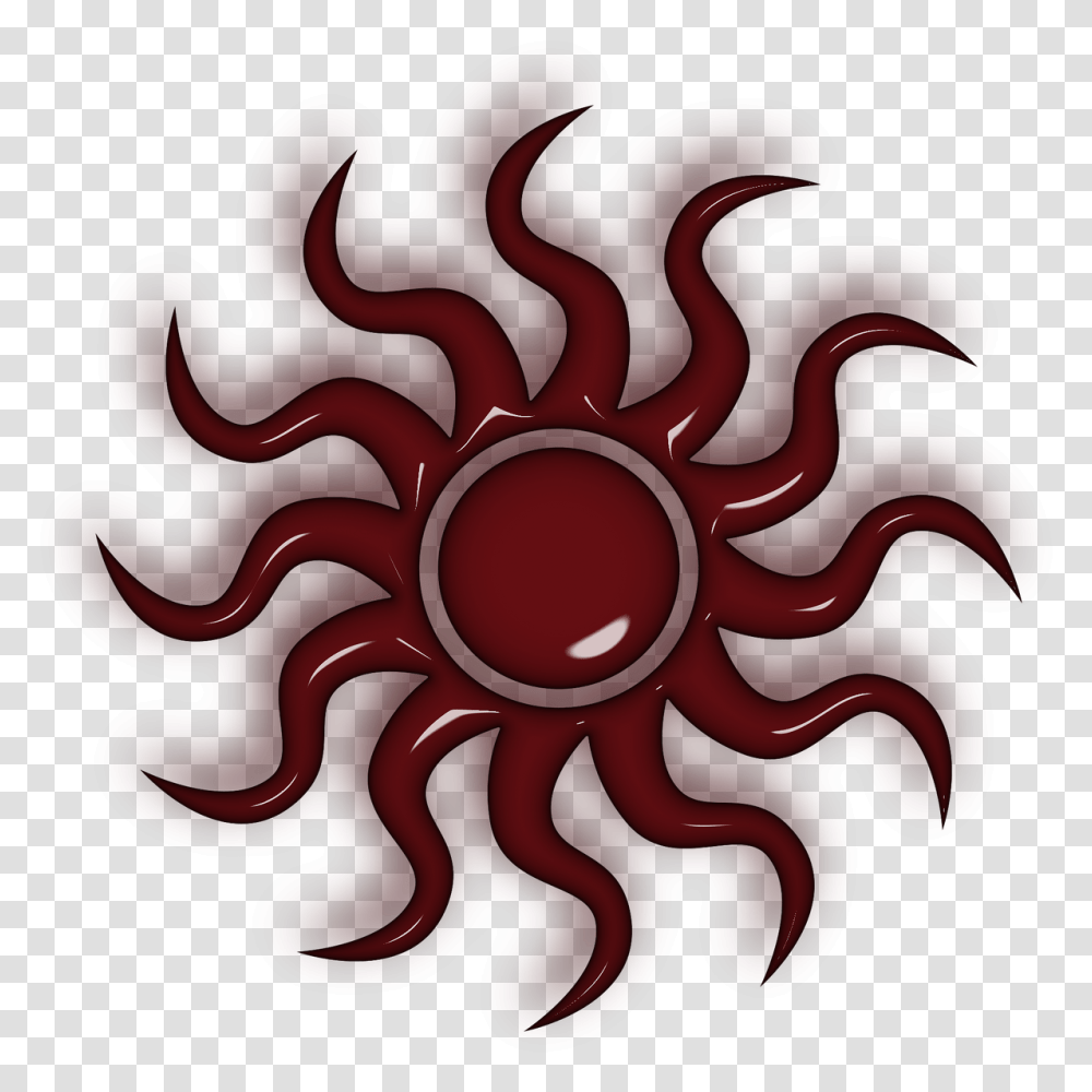 Icon Sun Design Pictograms Sun Icon Sunshine Simbolo Sol Vermelho, Ornament, Pattern, Fractal, Rug Transparent Png