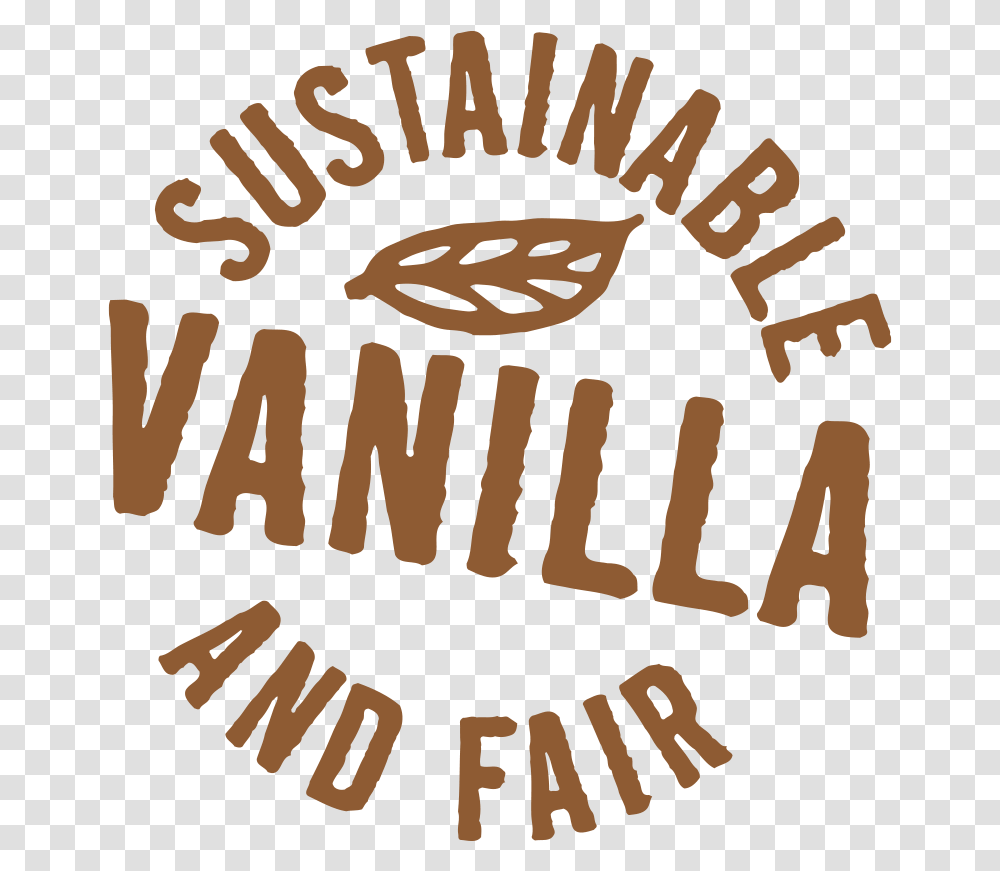 Icon Sustainable Vanilla Brown Illustration, Label, Word, Poster Transparent Png
