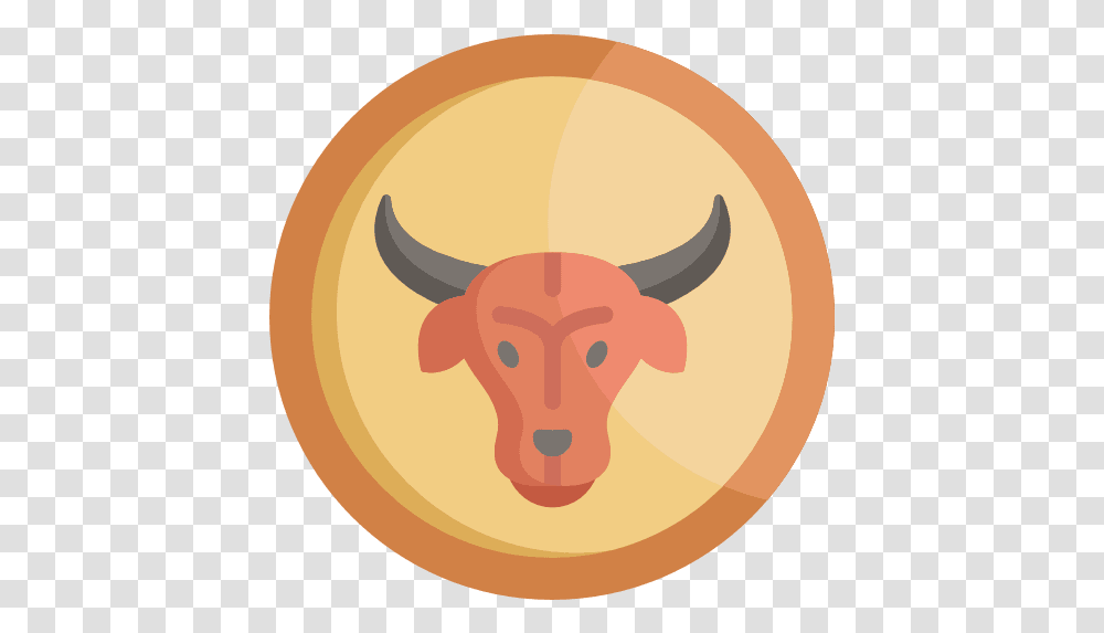 Icon Taurus, Bull, Mammal, Animal, Cattle Transparent Png