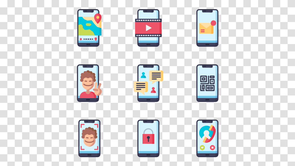 Icon, Mobile Phone, Electronics, Label Transparent Png