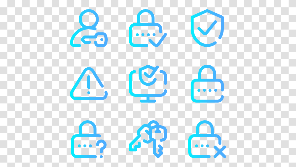 Icon, Security, Alphabet, Number Transparent Png