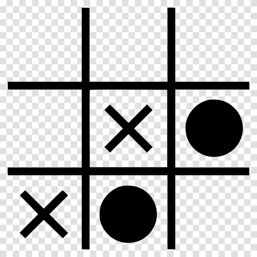 Icon Tic Tac Toe, Silhouette, Lighting Transparent Png