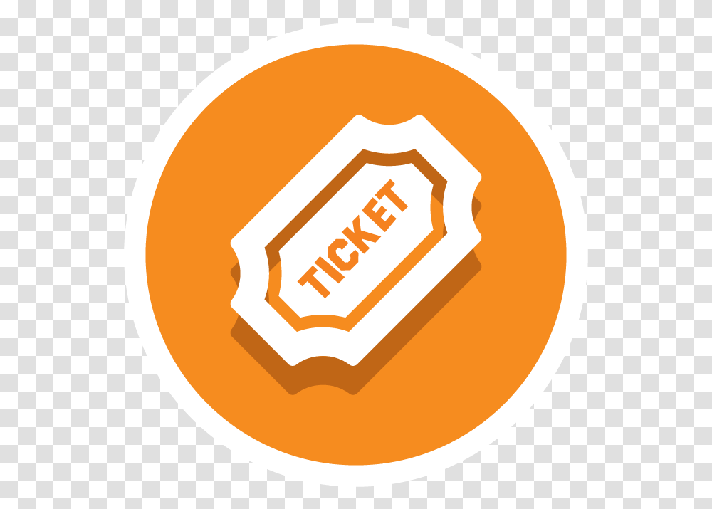 Icon Ticket Circle, Label, Sticker, Hand Transparent Png