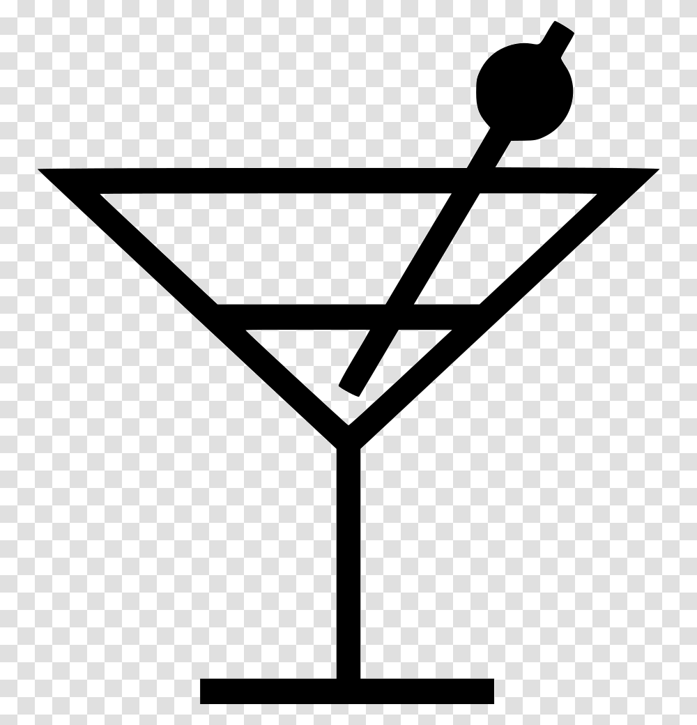 Icon, Triangle, Silhouette, Cocktail Transparent Png