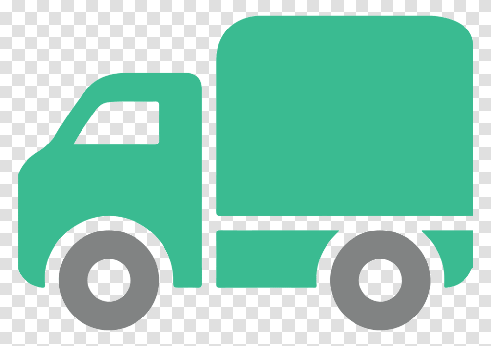 Icon Truck Vector, Transportation, Vehicle, Van, Moving Van Transparent Png