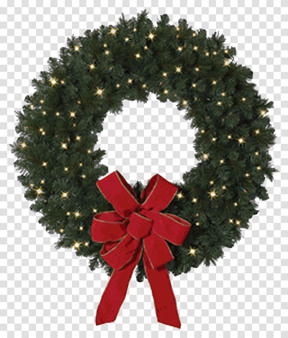 Icon - Christmas Weekly Garland, Wreath, Christmas Tree, Ornament, Plant Transparent Png