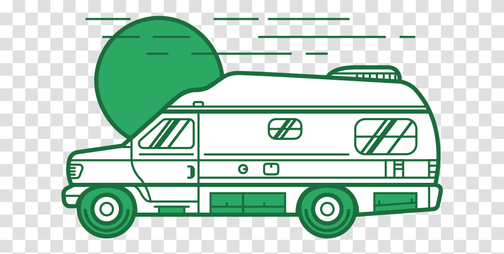 Icon Van, Vehicle, Transportation, Caravan, Ambulance Transparent Png