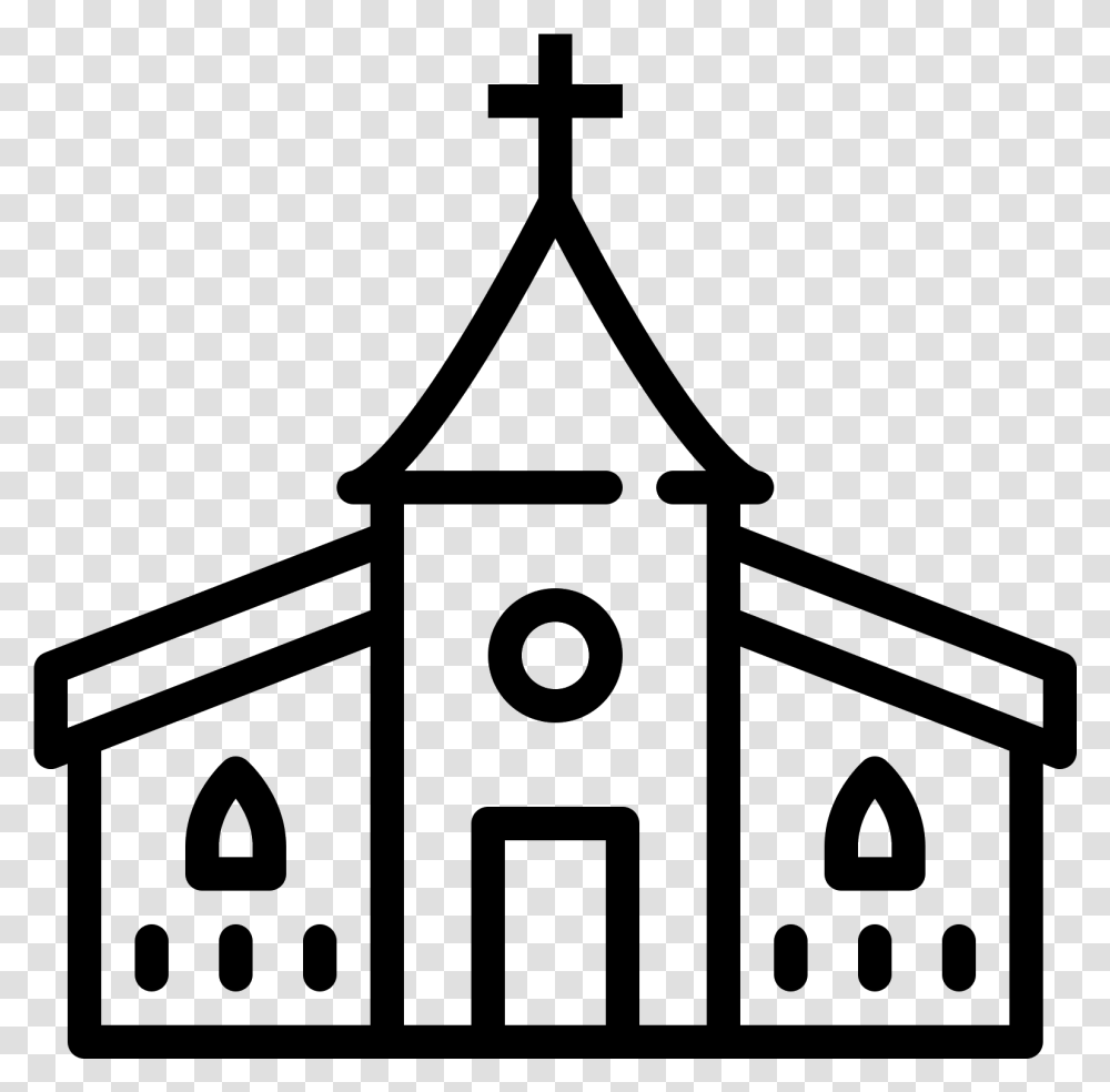 Icon Vector Church Vector Church Icon, Gray Transparent Png