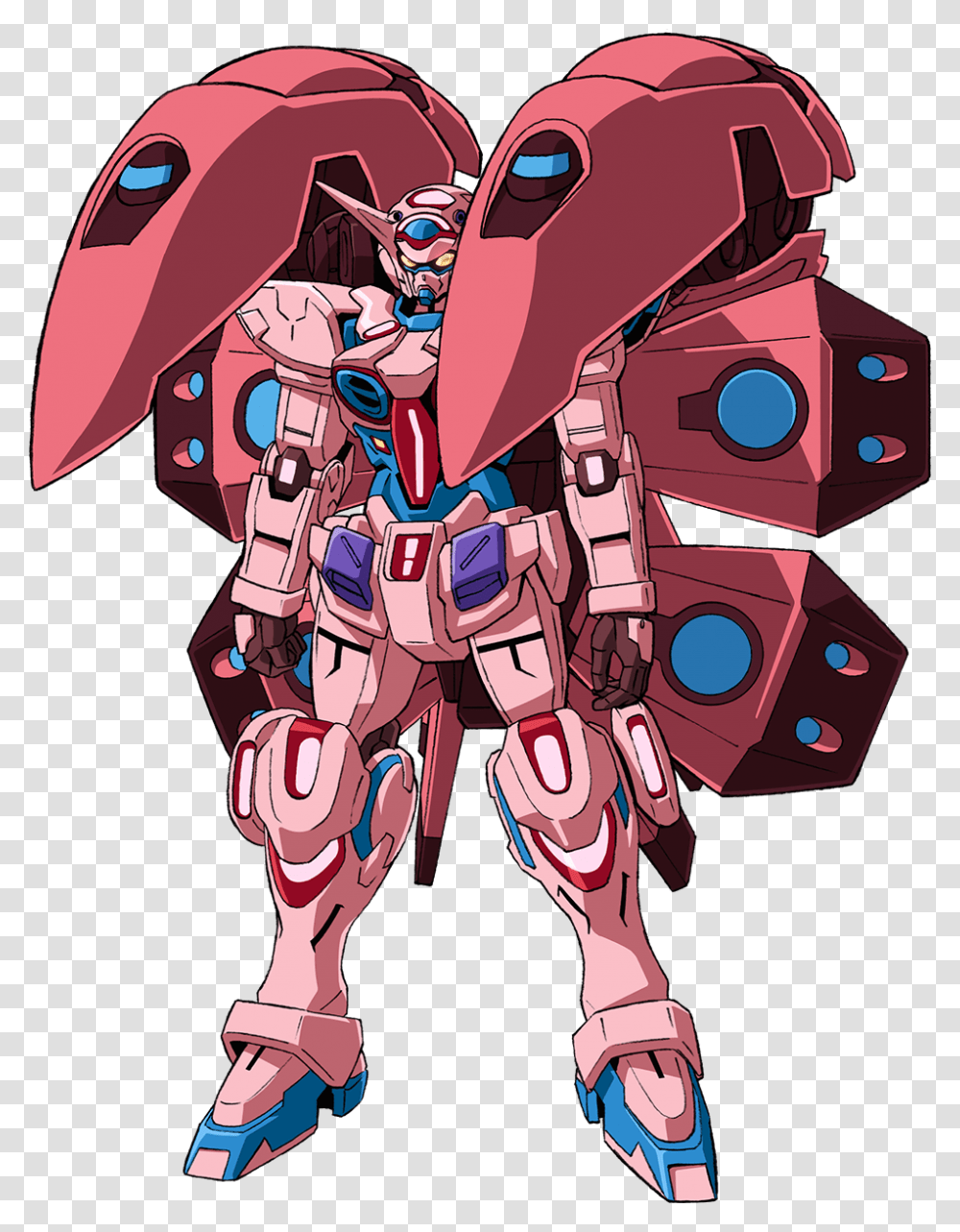 Icon Warning Red Gundam G Self Pink, Helmet, Apparel, Robot Transparent Png