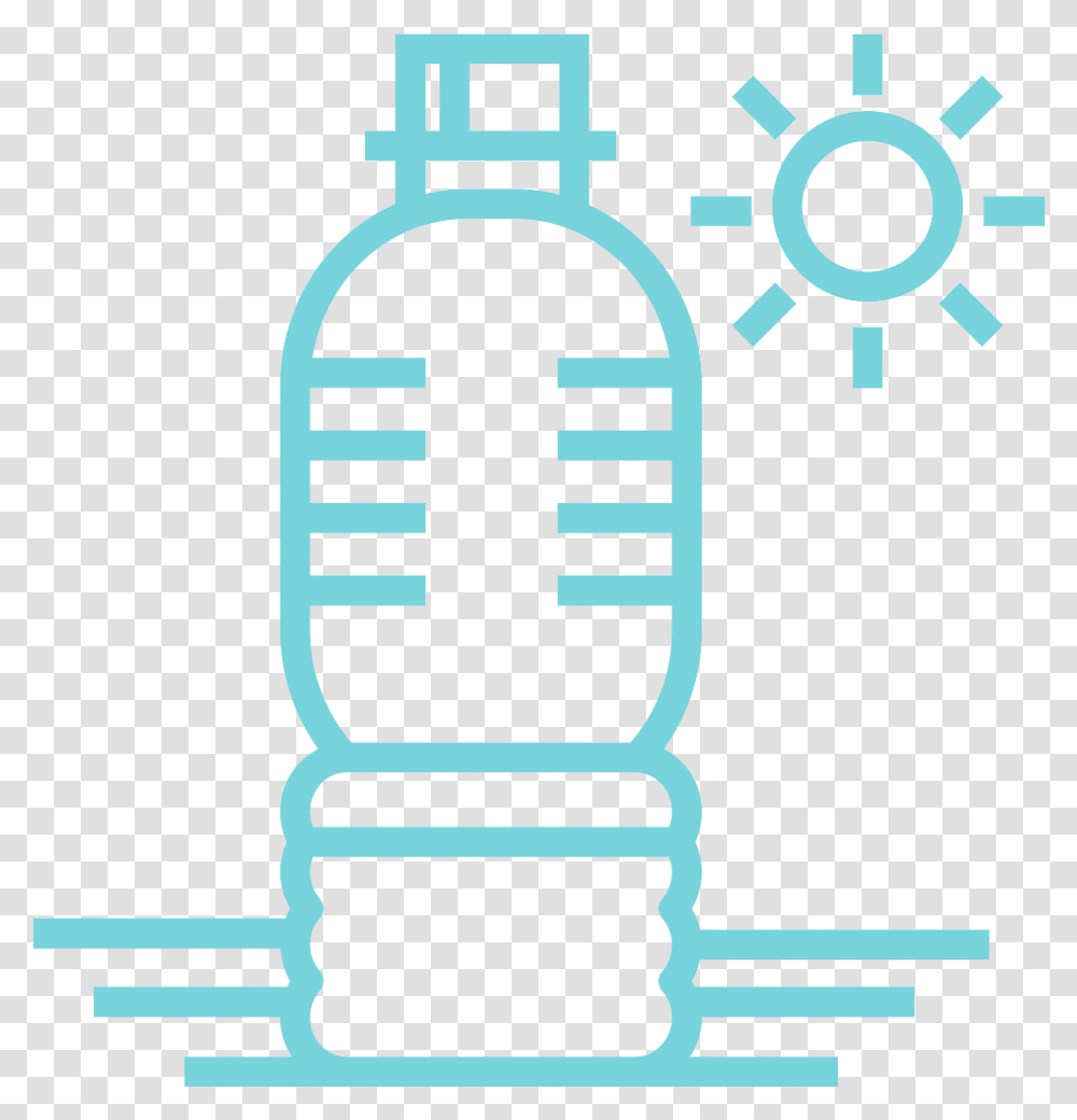 Icon Water Bottles, Chair, Stencil Transparent Png