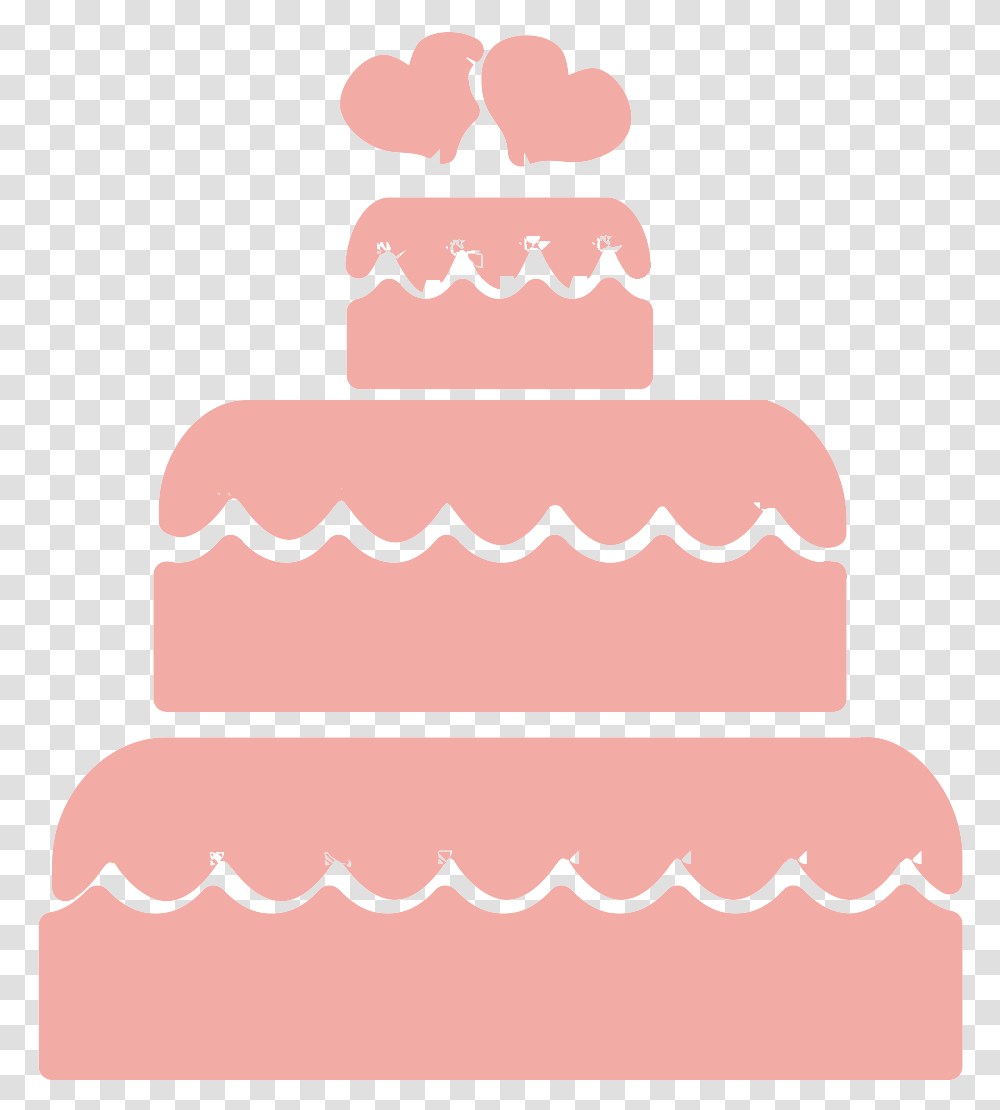 Icon Wedding Cake, Dessert, Food, Icing, Cream Transparent Png