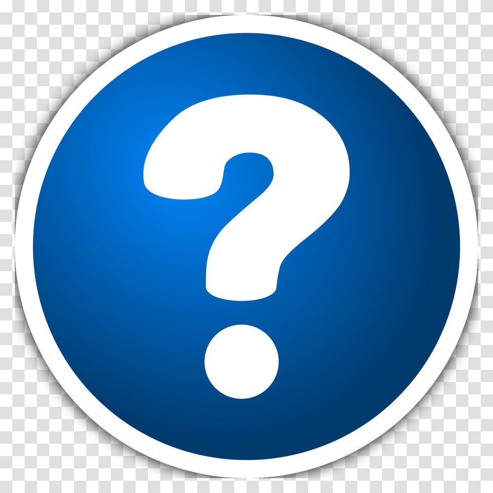 Icon With Question Mark Icons, Number, Moon Transparent Png