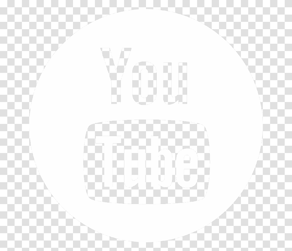 Icon Youtube Logo White Charing Cross Tube Station, Label, Text, Word, Sticker Transparent Png