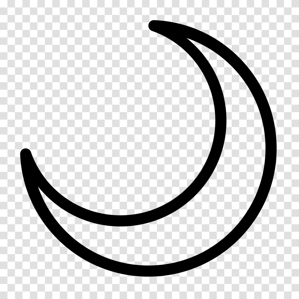 Icona Crescent Moon, Gray, World Of Warcraft Transparent Png
