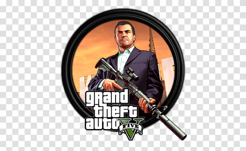 Icones Theme Gta V Appfam Net, Person, Human, Grand Theft Auto Transparent Png
