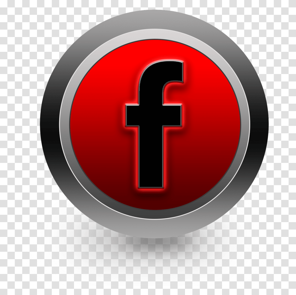 Iconfacebooksocial Networksfree Pictures Free Photos Cross, Text, Symbol, Electronics, Number Transparent Png