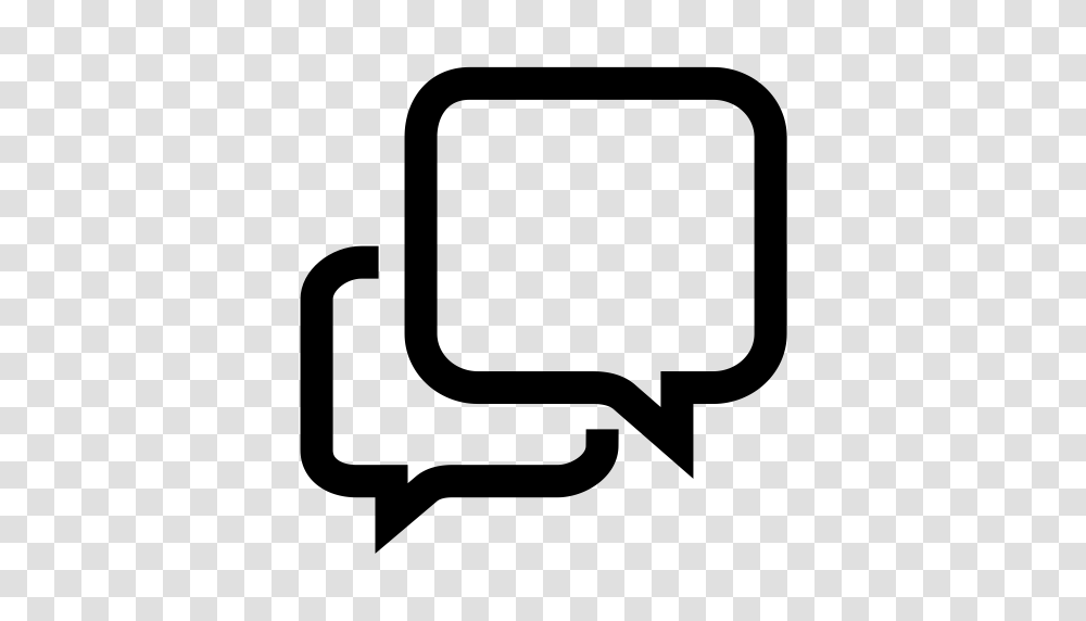 Iconfront Chat Chat Comedy Icon With And Vector Format, Gray, World Of Warcraft Transparent Png