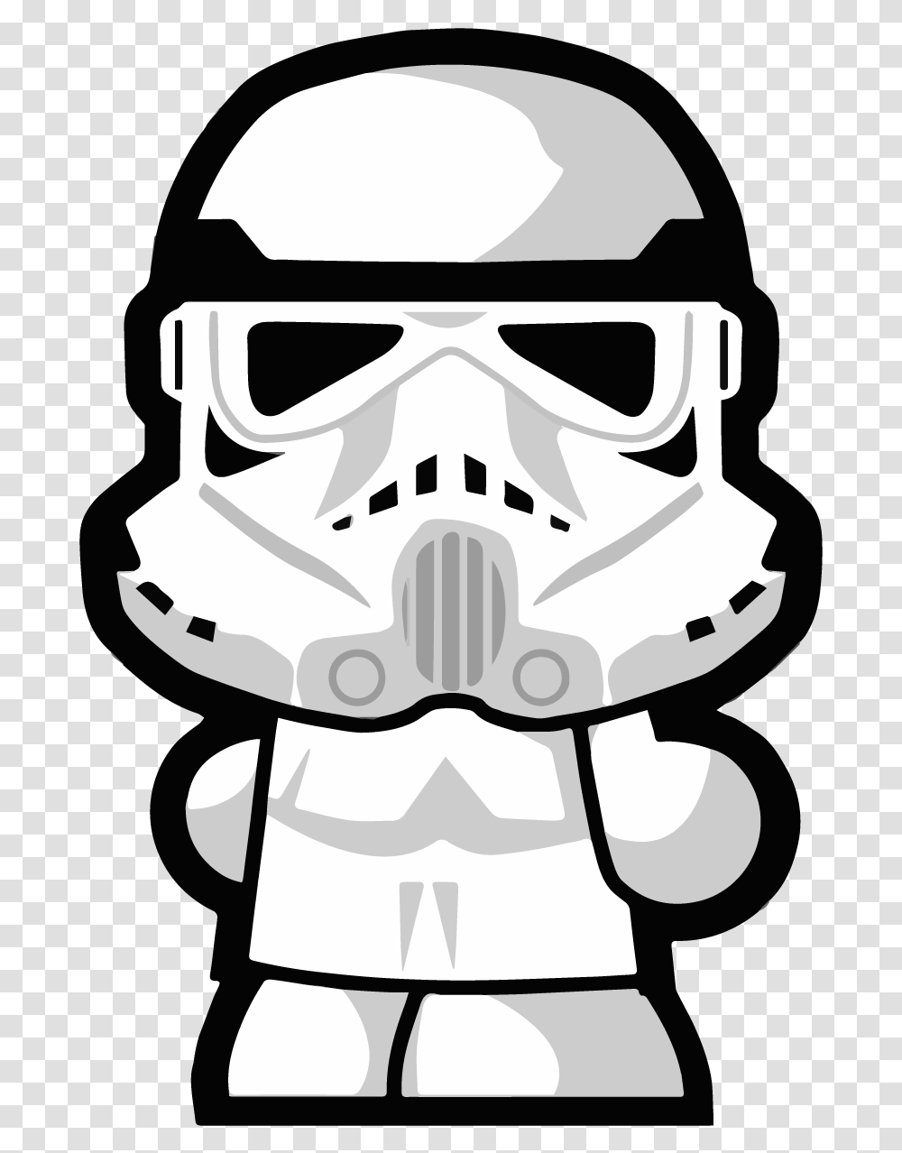 Icongenies New Trim Feature Removes Part Of The Icon Issue Stormtrooper Vector, Sunglasses, Helmet, Clothing, Stencil Transparent Png