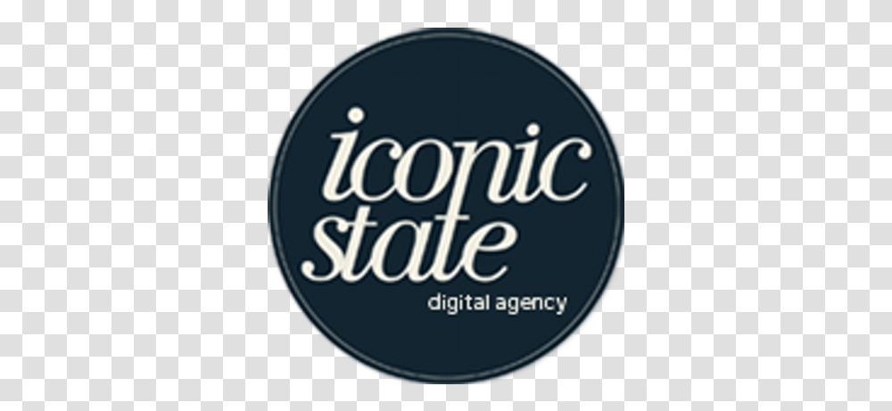 Iconic State Label, Text, Logo, Symbol, Alphabet Transparent Png